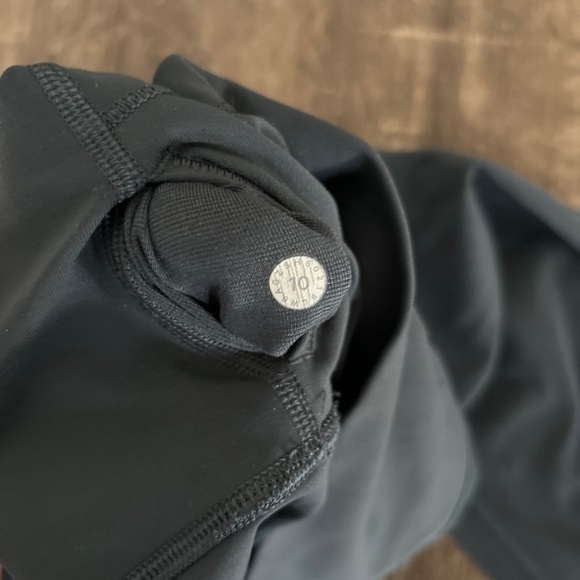 Lululemon Wunder Under Crop Hi-Rise Full-On Luxtreme Yoga Jaded Women's 10 - Picture 11 of 16